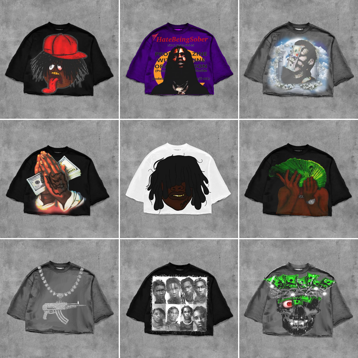 Men's T Shirts Blutosatire Boxy Streetwear Shirt Clothes Gothic Hip Hop Cartoon Anime Graphic Print Oversized TShirt Men Women Round