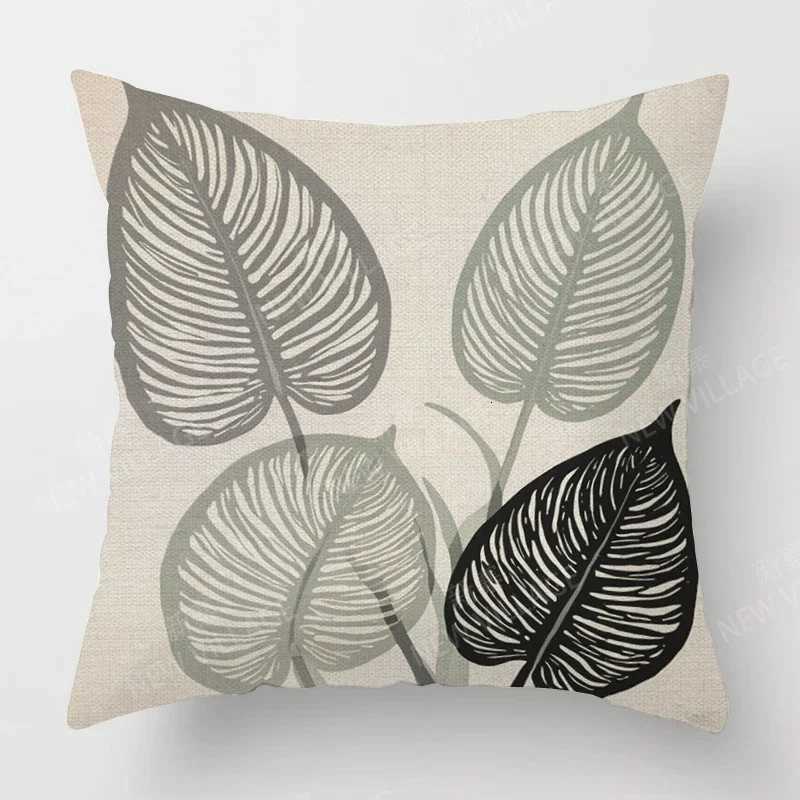 Pillow Case Modern Decorative Cushion for Home Living Room Decor Throw Cover 4545 40x40cm 60x60cm 45x45cm 50x50cm boho plant sofa C251120