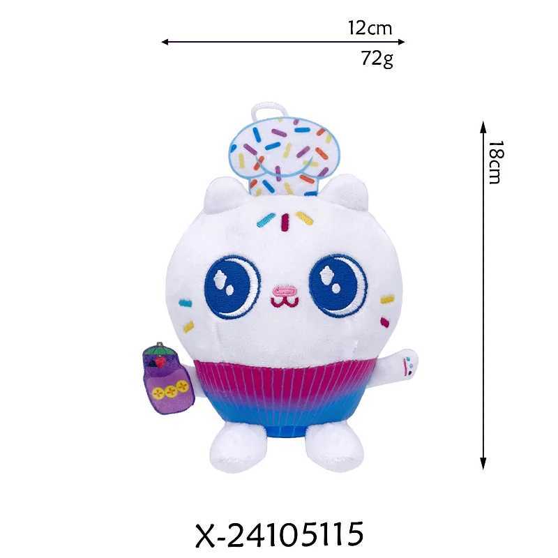 Gabby Dollhouse Plush Toys Mercat Cartoon Stuffed Animals Doll Mermaid Car Cat Peluches Kids Birthday Christams Party Gifts G251120