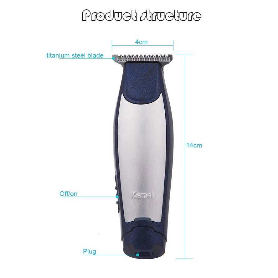 Kemei 5021 Hair Trimmer Electric Hair Clipper Rechargeable Razor Barber Hair Cutting Shaving Machine For Man Beard ShaverT251120