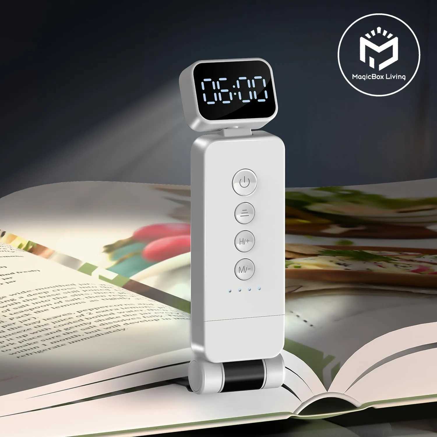 Portable Book Light LED Time 3-Color Lighting Mode Rechargeable Reading Lights Book Lamp Bedroom Night Light Reading Read Lamp M251120
