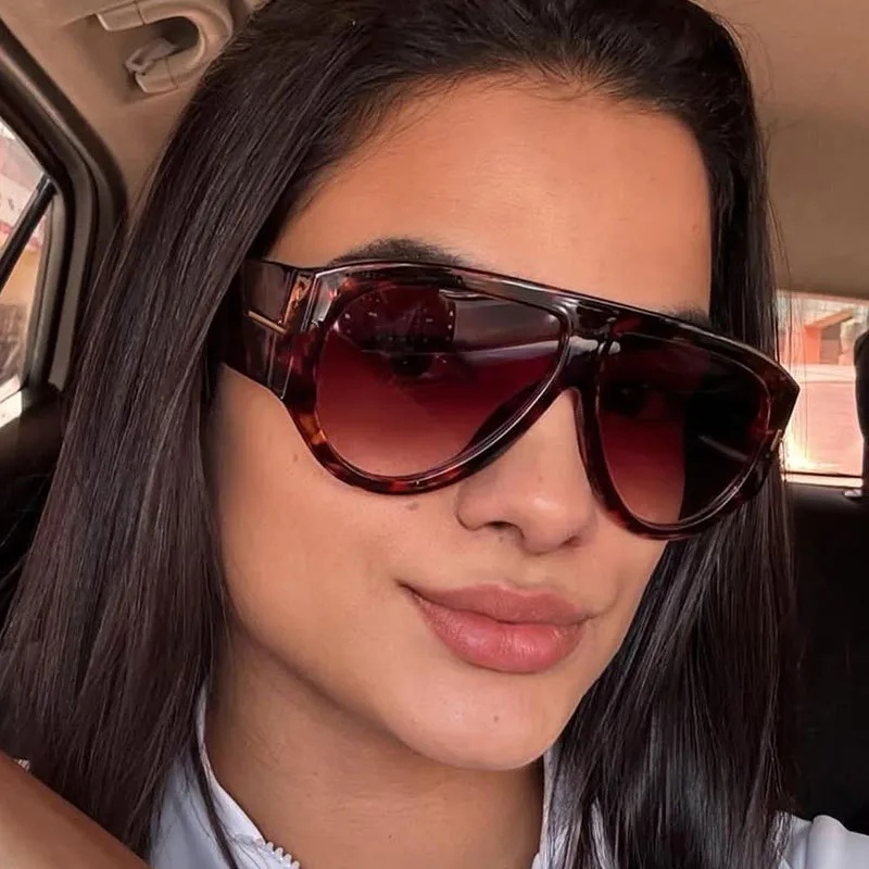 Summer Sunglasses fashion mens womens designer Acetate Oval Full frame high-quality retro classic Casual beach glasses 1044 with original box2025