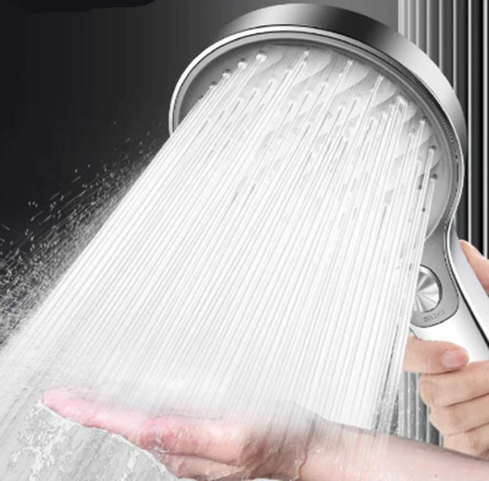 135mm Large Panel Shower Head with Filter Bathroom High Pressure Water Saving Rainfall Shower Head Round Multifunctional NozzleM251120