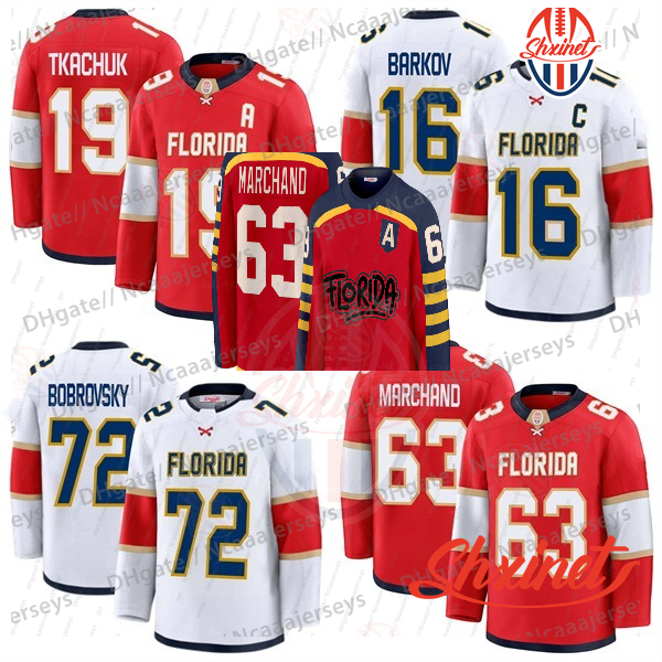 Custom Brad Marchand Matthew Tkachuk 2026 winter Classic Jersey Sam Bennett Sergei Bobrovsky Barkov Cousins Verhaeghe Reinhart Tarasenko