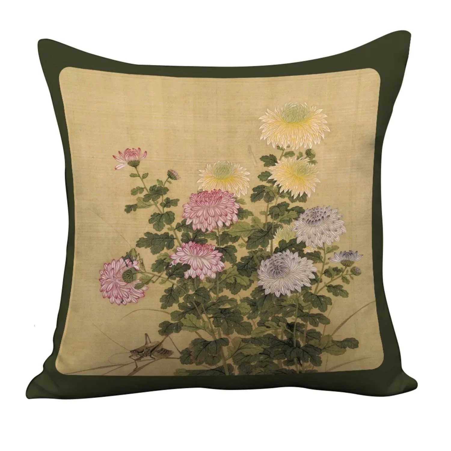 Pillow Case French Chinese Retro Nordic Light Luxury Living Room Cover Sofa Cushion Cover Bedroom Bedside case C251120