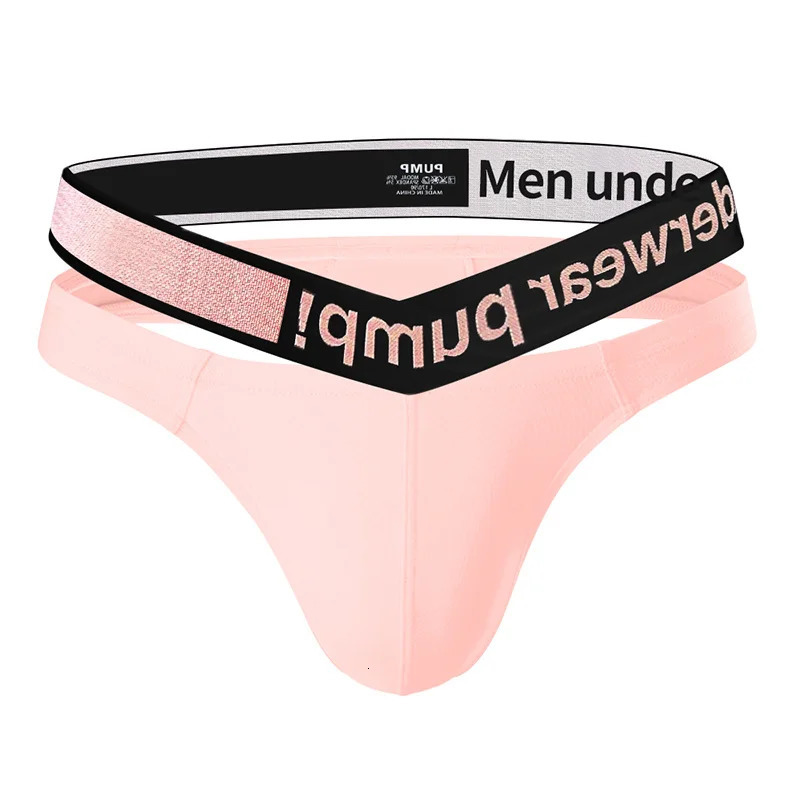 Home>Products>Men>Fashion Triangle Men>Low Waist Closed Hip Lift Elastic Band>Pink Gradient Vneck Strap 250417