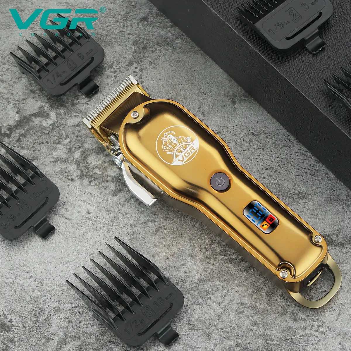 VGR 650 barber hair cut machine professional cordless electric trimmer rechargeable hair clipper for menT251120