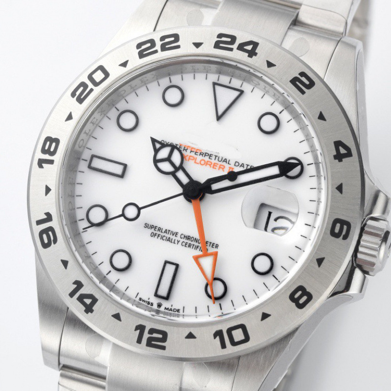 Classic Design 41mm Large Luxury Brand Yacht Series Men's Watch High Quality Automatic Mechanical Stainless Steel Dial 316 Steel Strap