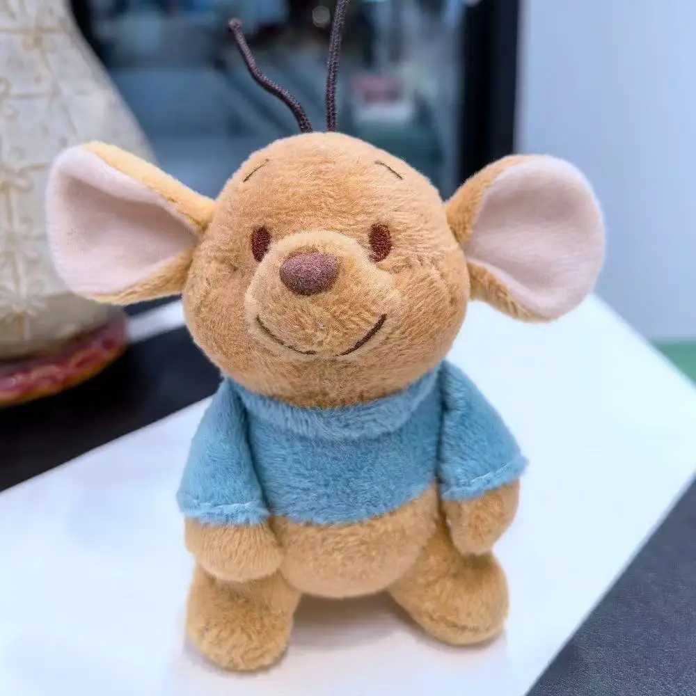 10cm simulation new small mouse pendant stuffed plush toy cartoon figurine cute childrens birthday gift fun doll G251120