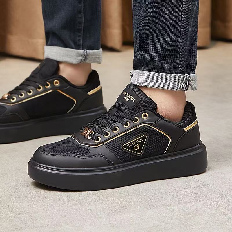 Men New Breathable Versatile White Athleisure Style Trendy Board hot Shoes Beige Free shipping shoes size 39-44