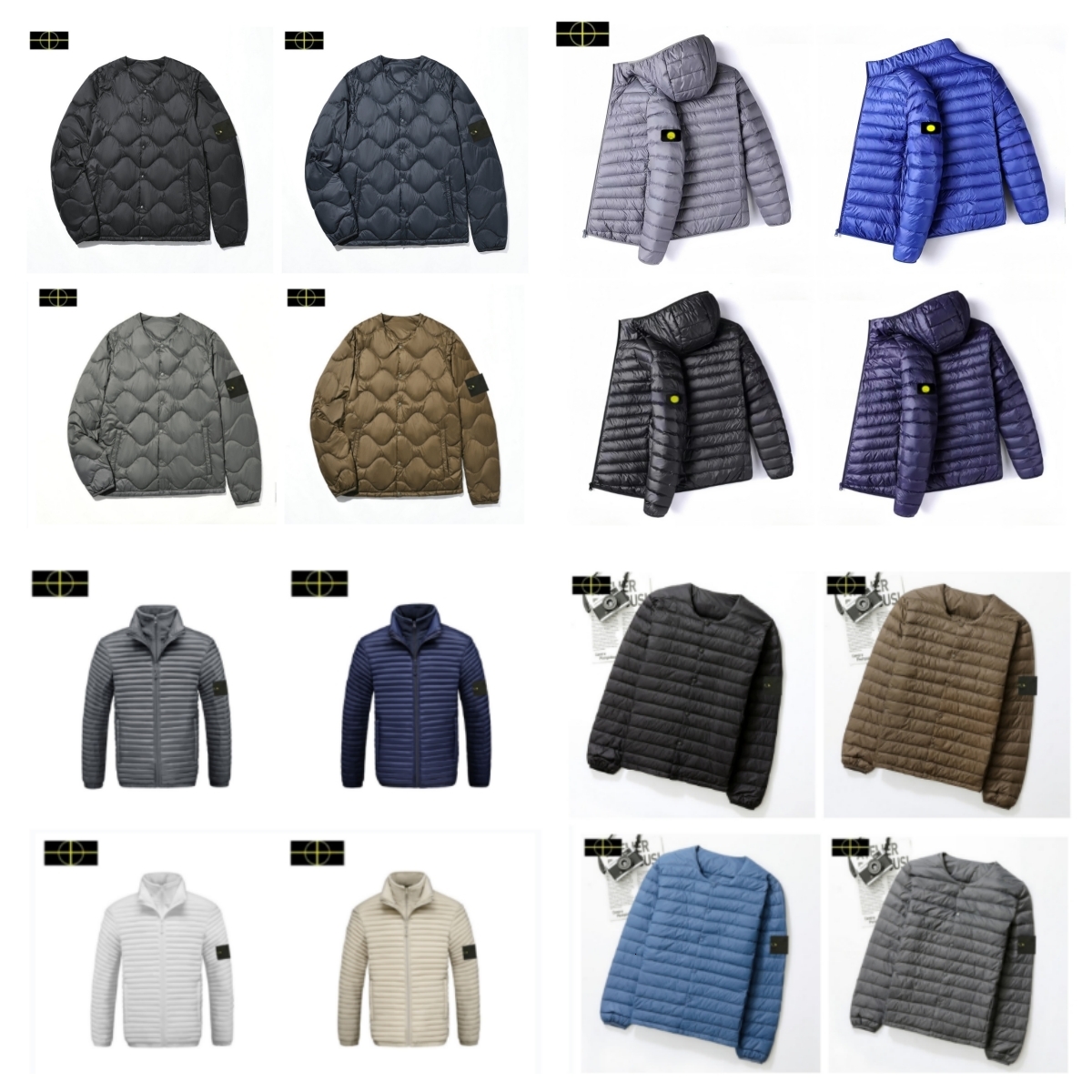 Stone Jacket Islandly 2025 New Luxury designer puffer winter jacket men Down coat for men designer winterjacke coats designer men high quality puffer jacket S-2XL