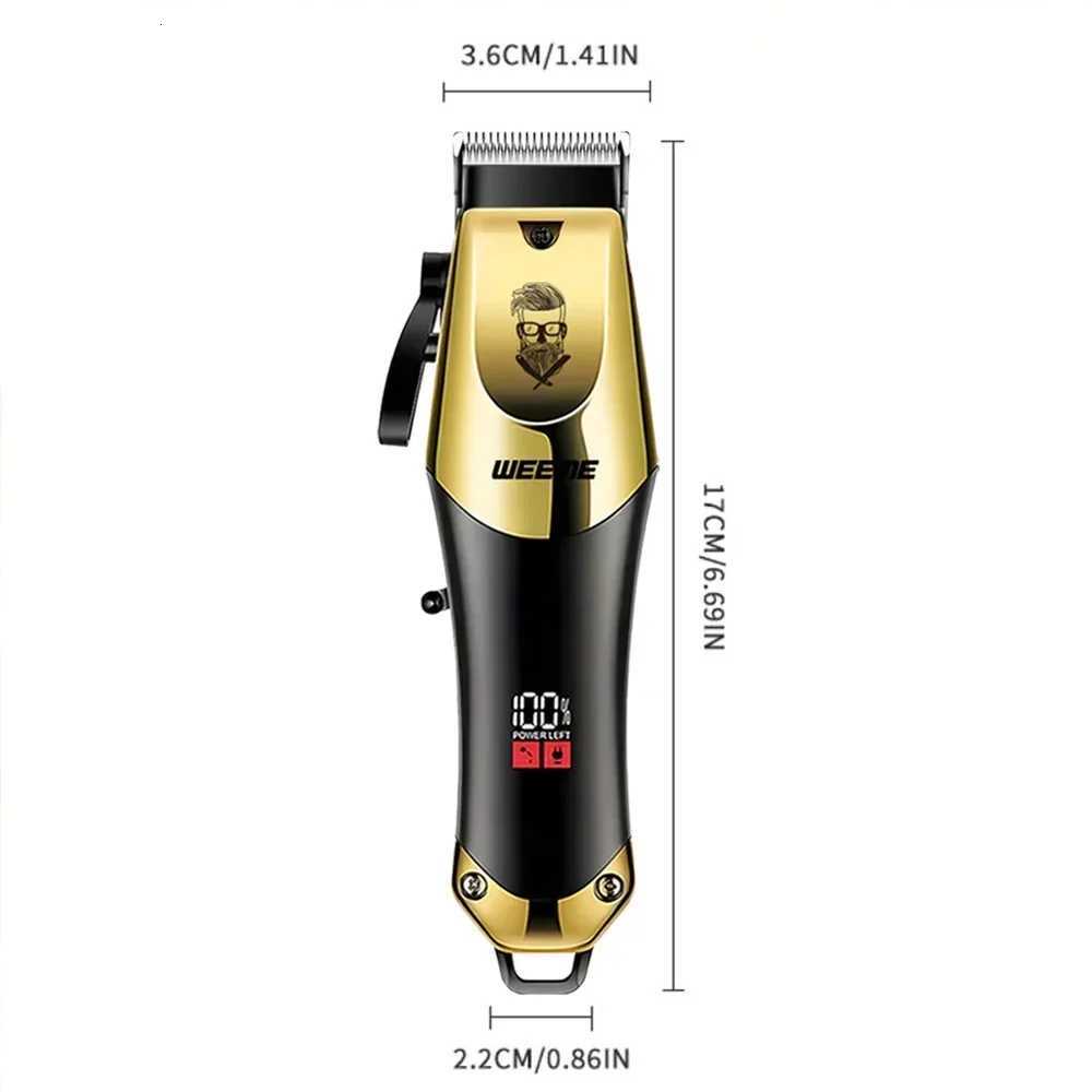 Hair Clipper Cordless Electric Hair Cutting Machine Portable Shaver Barber USB Fast Charging Hair Trimmer Boyfriends GiftT251120