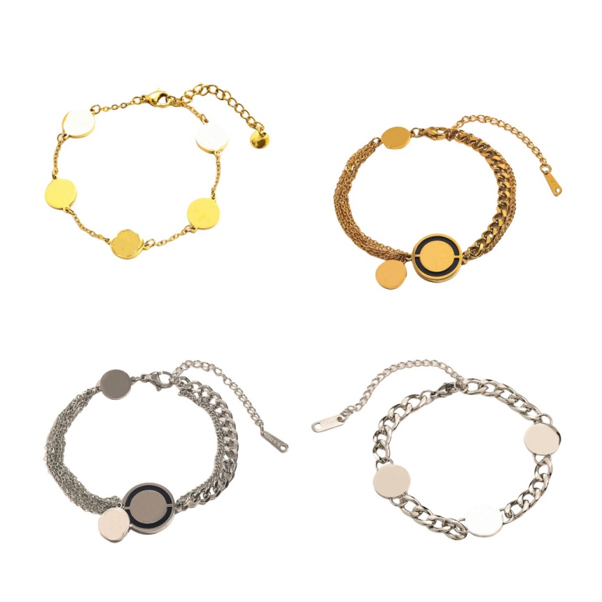 Bracelet bangle love braceletes clover bracelet designer men accessories diamond lady wedding slim party plated gold bracelet jewlery designer for wom