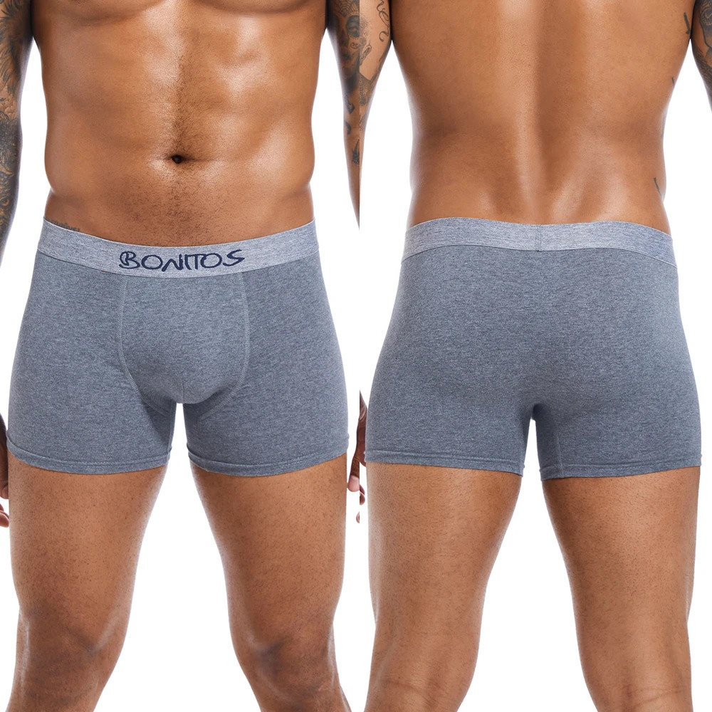 4piece mens underwear cotton boxing shorts sexy slip set 250417