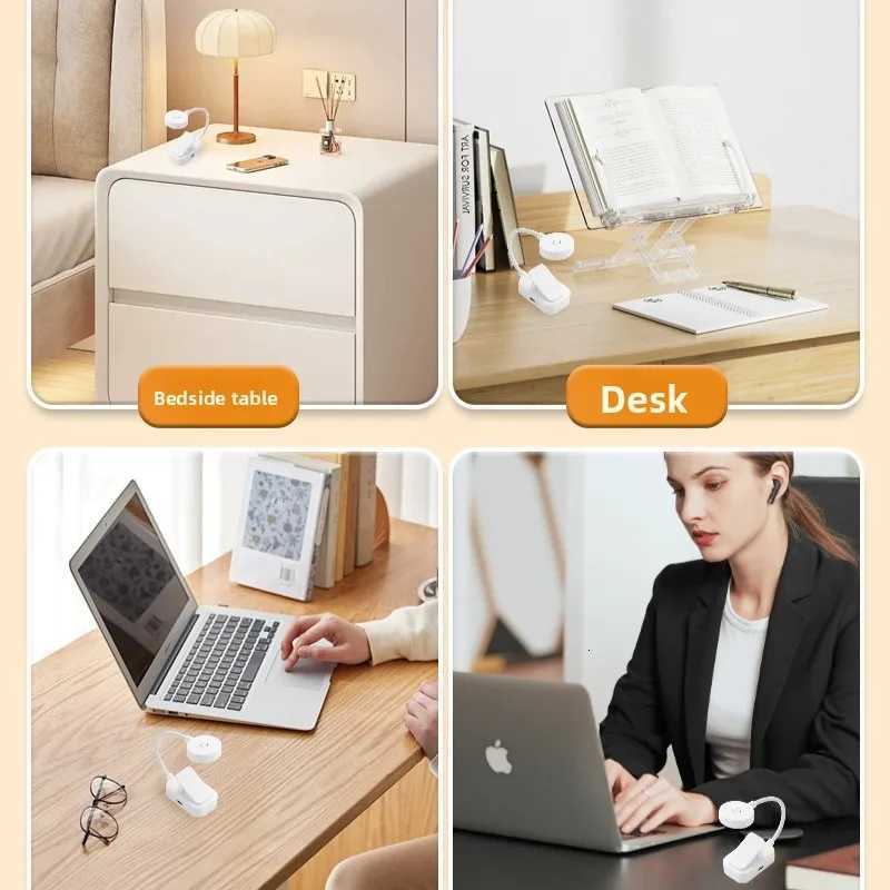 Mini LED Desk Light USB Rechargeable Lamp Eye-Protecting Clip-on Book Light Student Study Reading Desk Lamp Gift Reading Lamp M251120