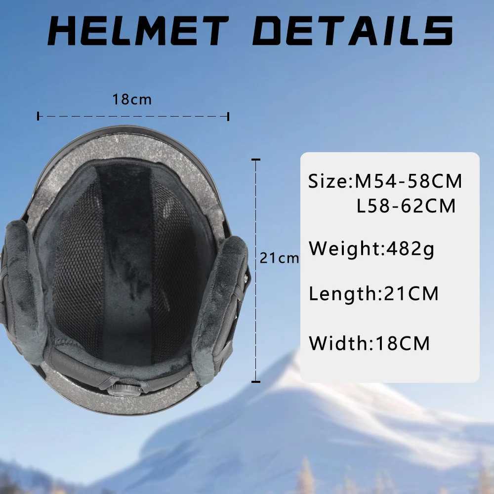 SMITH DRIFT Ski Helmet Lightweight Shockproof Winter Snowboard Snowmobile Skating Men Women Teenager Kids Adult Outdoor Sports L251120