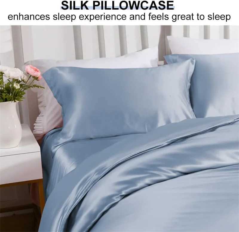 Pillow Case Natural Mulberry Silk case Bedding Home Decoration Luxury Double Sides Pure Silk Case 23 Momme 100 Silk 2pcs Cover C251120