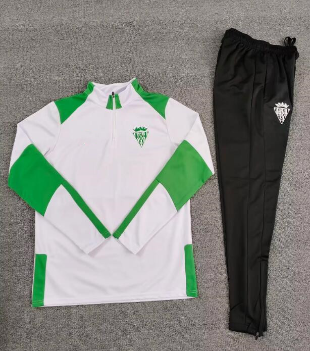 2025 2026 half zipper Cordoba kids and adult tracksuit jacket soccer jersey 25 26 tracksuit training Half pull long sleeve LONG zipper sets kit 8899