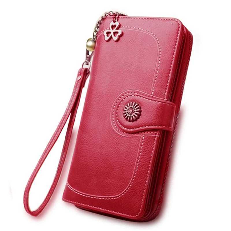 New Large Capacity Women Wallets Pu Leather Female Purses Long Clutch Multifunctional Zipper Hasp Purse Phone Wallet Card HolderW251120