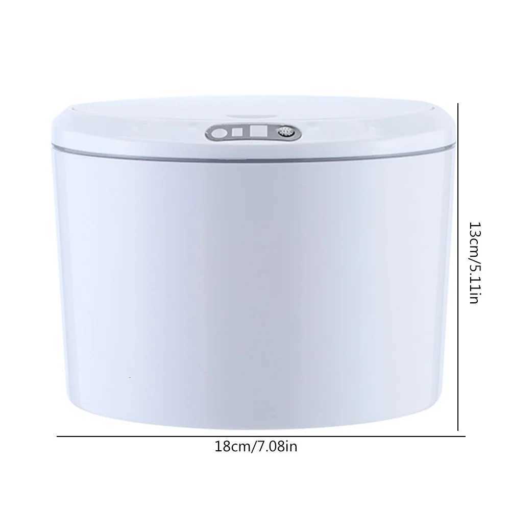 3L Electric Sensor Trash Can Removable Garbage Bin Automatic Desktop Waste Bin Clean Accessories for Home Office C251120