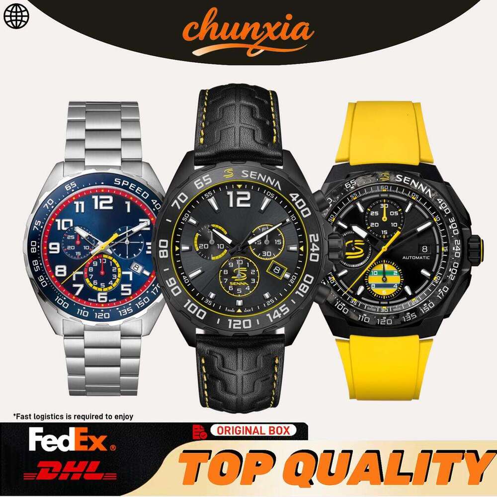 Tagly Heuerers Watches Fashion Watches Men's Watches Glow Watches Chronograph Watches Watches For Men Quartz Movement Original Case Christmas Present Montre 0b3