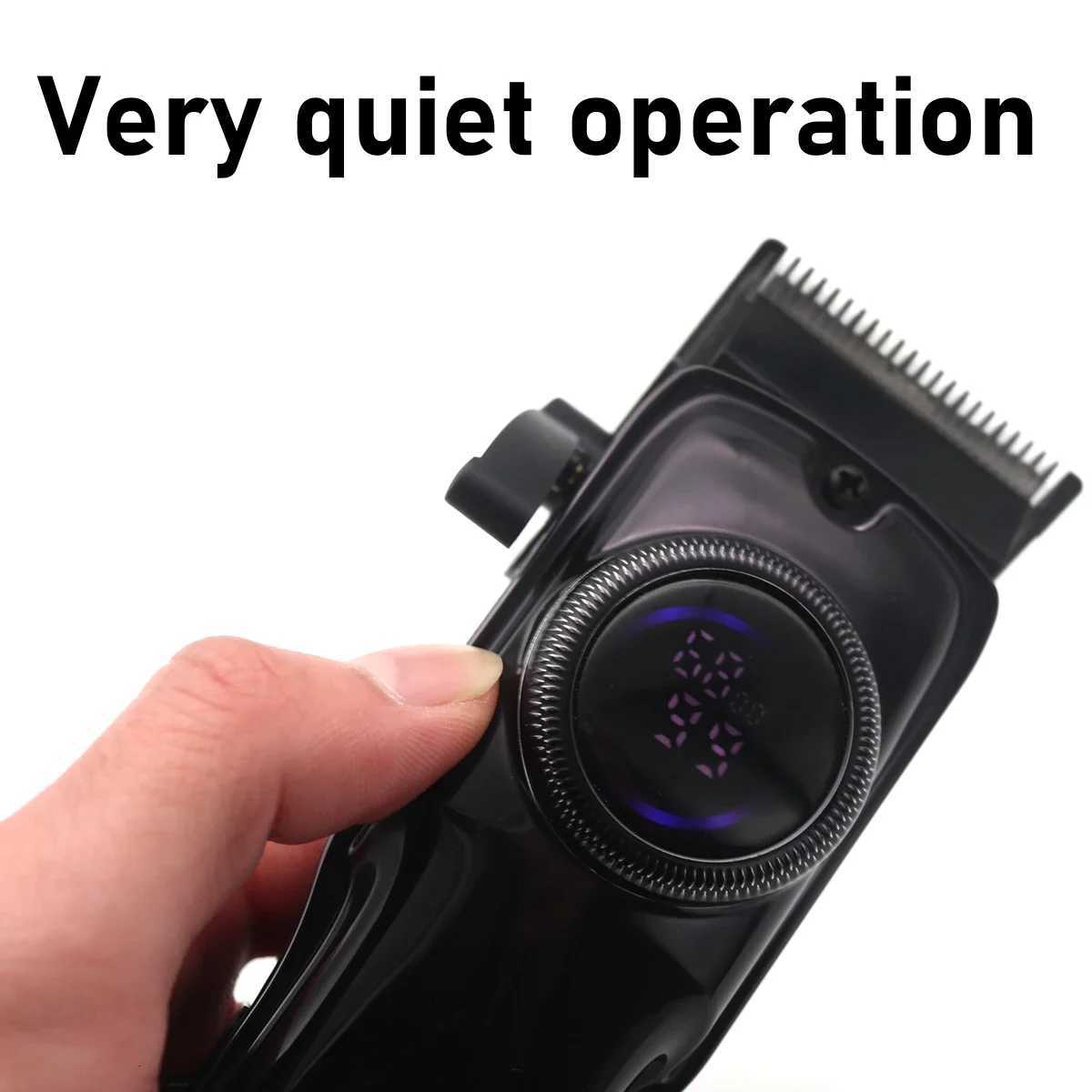 Kemei KM-2279 Professional Hair Clipper for Men LCD Display Low Noise Cordless USB Interface Hair Cutting Machine Hair TrimmerT251120