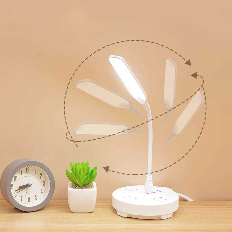 Portable Eye Care LED Book Light Students Study Reading Lamp Laptop Keyboard PC Lighting Night Light USB Plug Desk Lamp M251120