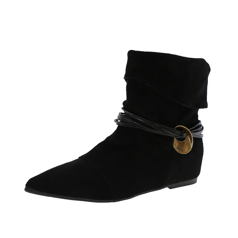 Free delivery designer boots Comfortable and fashionable short boots with simple design for women's boots