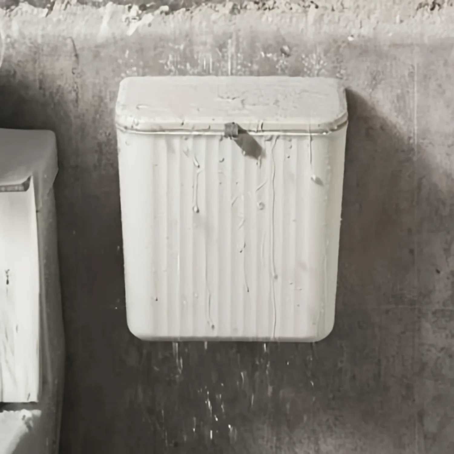 Wall Mounted Trash Can Household Rubbish Bin Bathroom Hanging Wastebasket C251120