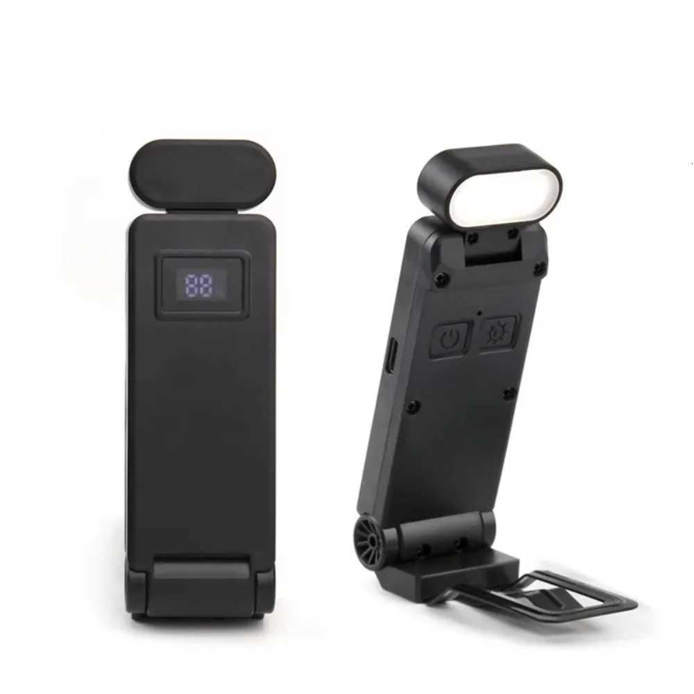 USB Charging Clip Reading Light Bookmark Light Folding Clip Book Light LED Reading Lamp Mini Desk Lamp Eye Protection Book Lamp M251120