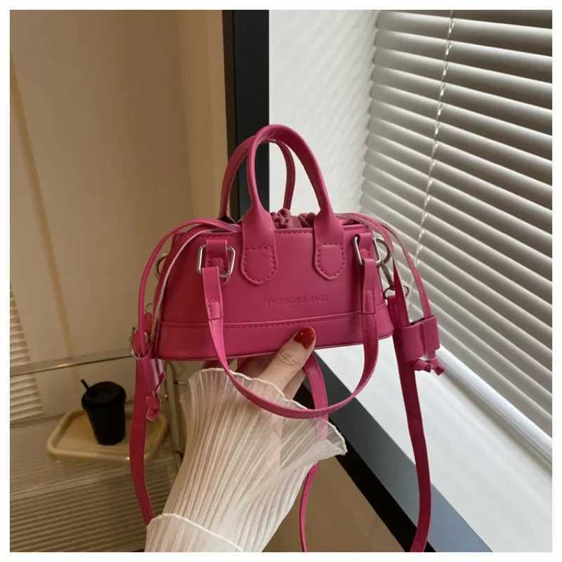Purple Fi Wan Bag Trend Shoder PU PVC Girl Lady Bags Handbag Cosmetic Case Purses Tote Wens Hand Bag for Wen Y251120