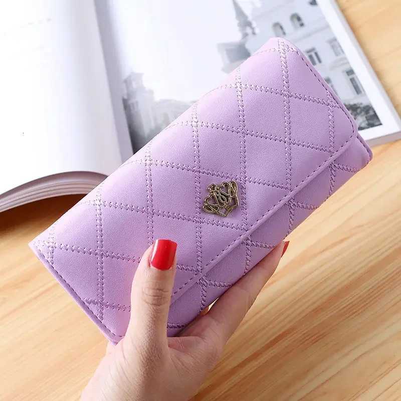 Fashion Zipper Wallets Womens Long Purses Handbags Coin Purse Cards Holder PU Leather Billfold WalletW251120