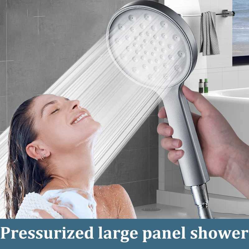 Pressurized Large Panel Powerful Water Shower Head Household Universal Bathroom Shower SetM251120