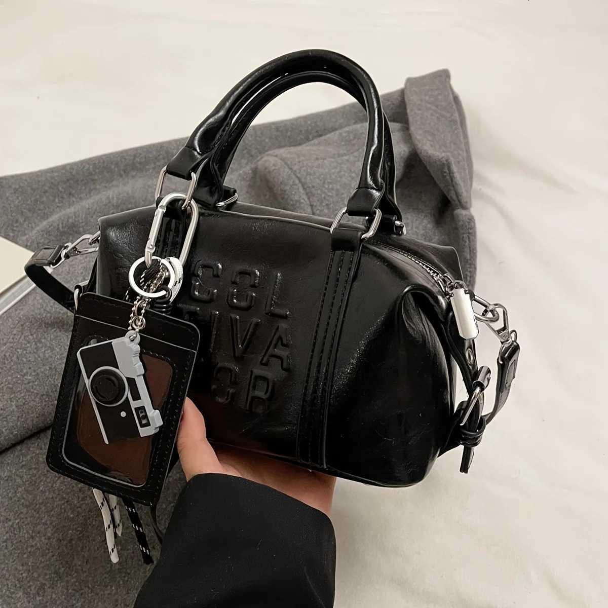Wens Handbag Crossbody Bag with Adjustable Shoder Strap Zipper Closure Versatile for Work Travel Dating Shopping Y251120