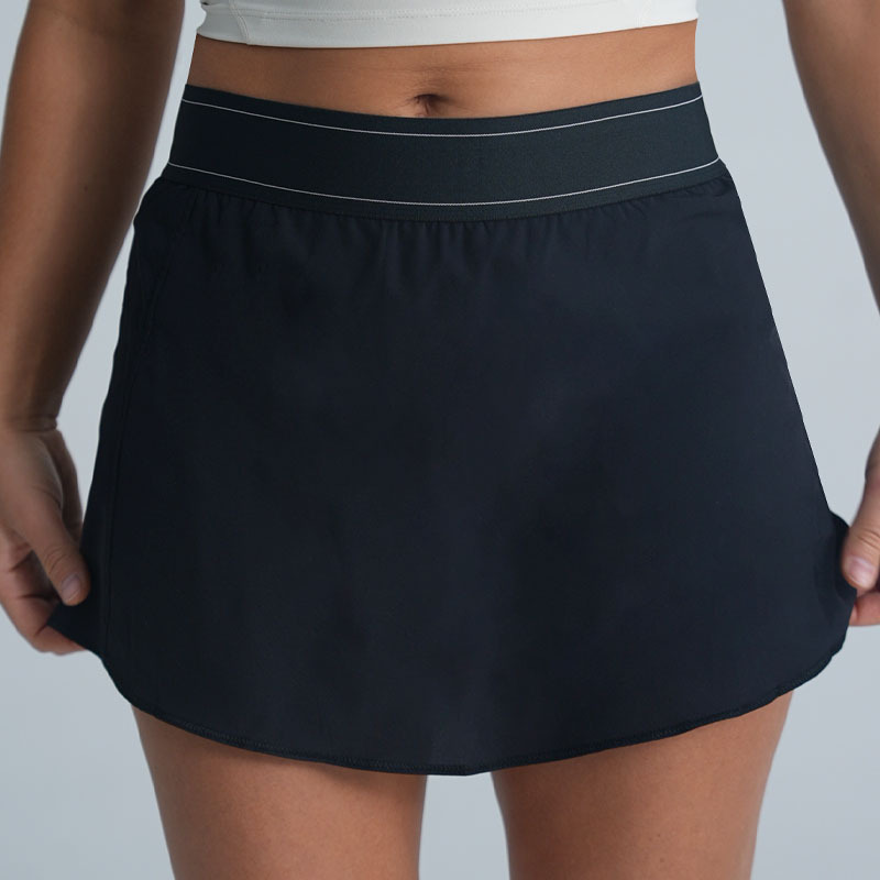 2026 Gym Clothe Set A1584 Women Fashion Yoga Match Tennis Anti Glare Mini Varsity Skirt workout set Quick Drying Anti-Exposure Sport High Waist Fitnes