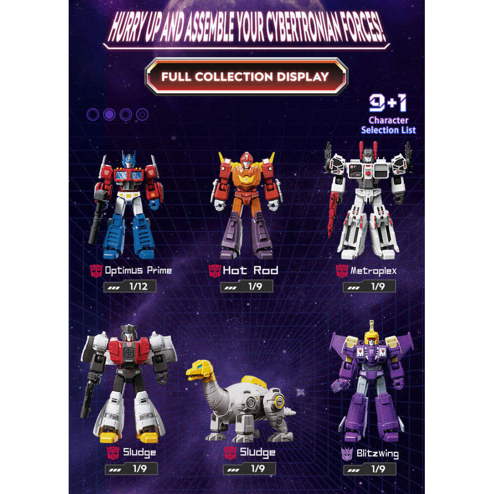 BLOKEES Figures Transformers Blind Box Galaxy Version Toys Mainan