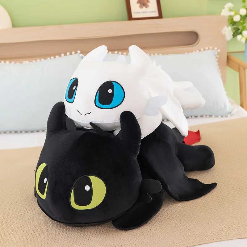 38-100cm Little Flying Dragon Kawaii Plush Toy Lying Posture Style Toothless Doll Pillow Children Couple Christmas Birthday GiftW251120