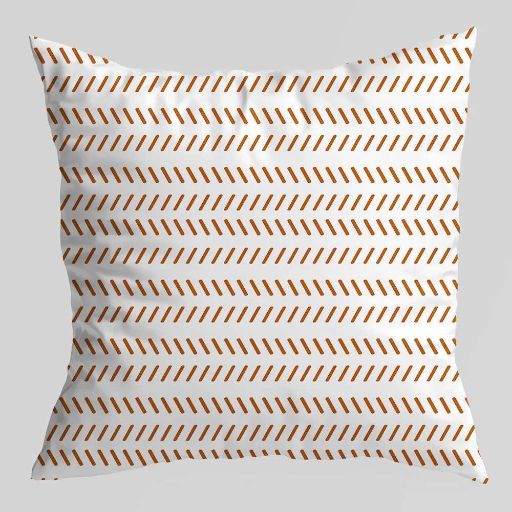 Pillow Case Retro geometric patterns throw covers with digital printing of short plush fabric Car-shaped sofa cushion Home decor C251120