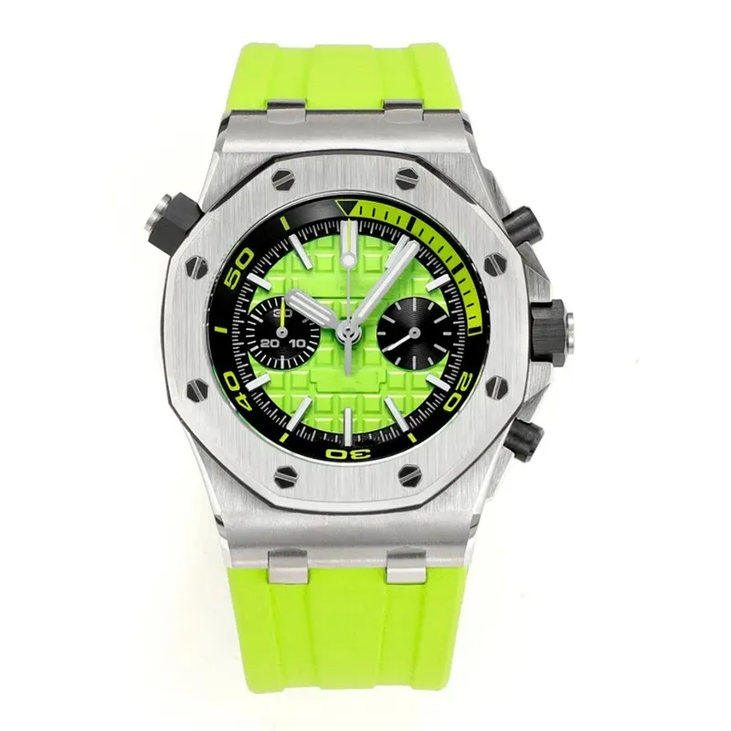 U1 Top AAA 41MM Premium Men's Diver Sport Steel Band quartz movement watch