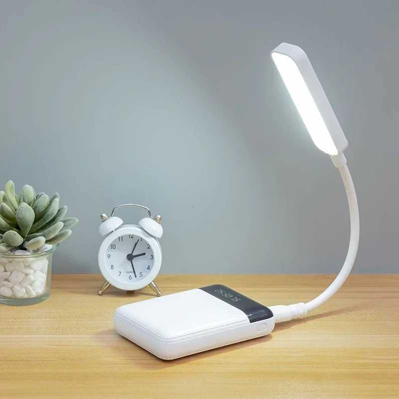 USB Plug LED Book Reading Light Mini Portable Foldable Night Light Flexible Eye Protection Reading Lamp for Power Bank M251120