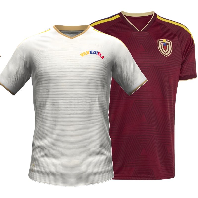 2026 World Cup Venezuela Soccer Jerseys Mens CORDOVA OSORIO RINCON Football Shirts Youth SOTELDO BELLO SOSA RONDON National Team Kids kit