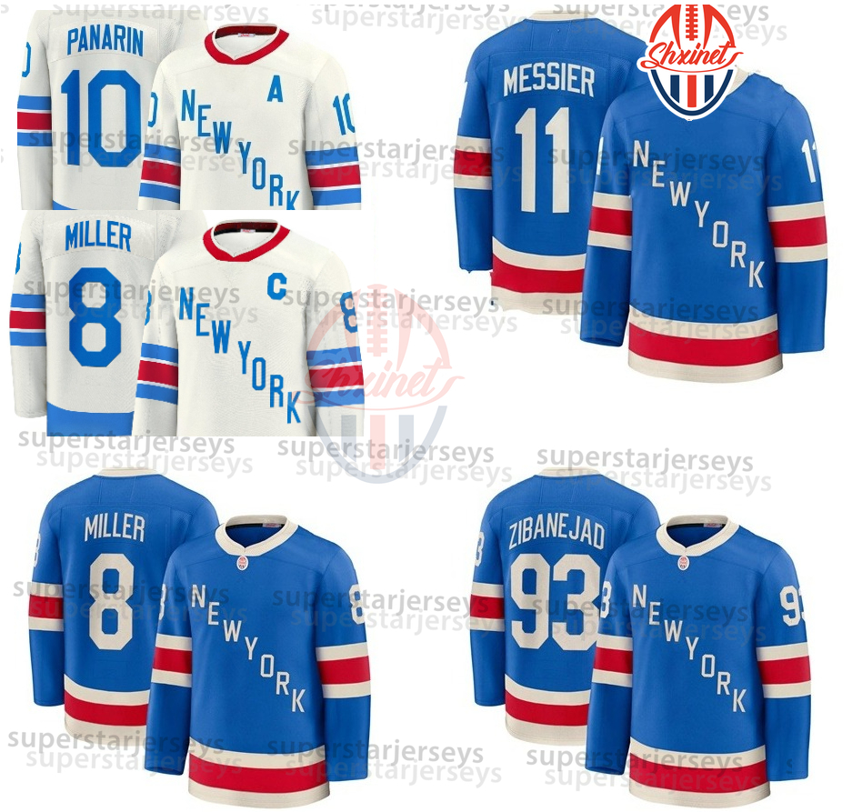 J.T. Miller 73 Matt Rempe 2026 Winter Classic Jerseys Chris Kreider Artemi Panarin Jonathan Quick Mika Zibanejads Igor Shesterkin