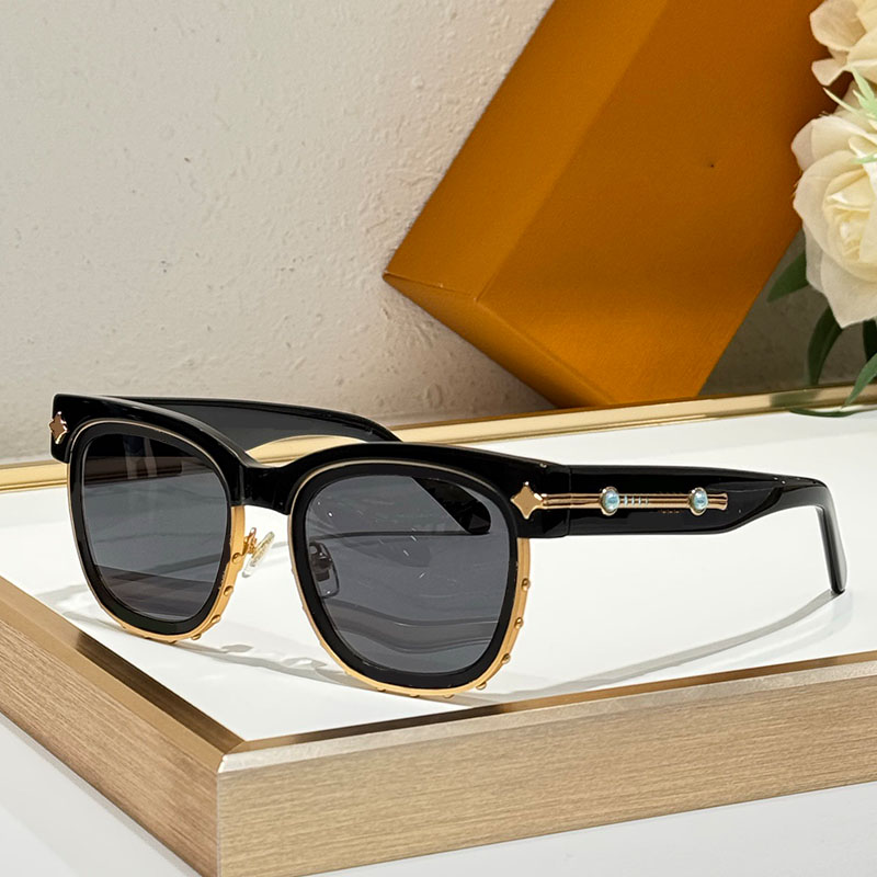 Luxury designer sunglasses for women and men square acetate fiber sunglasses fashionable business outdoor casual sunglasses Z2022U UV400