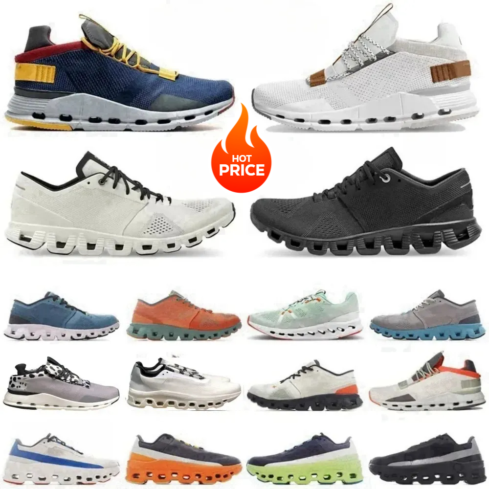 2025 Men Sneakers X1 X3 X5 Tranier Trend Athletic Running Shoes for Men Women Sneakers All Black White Pearl Glacier Pink Tennis Designer Running shoes 36-46