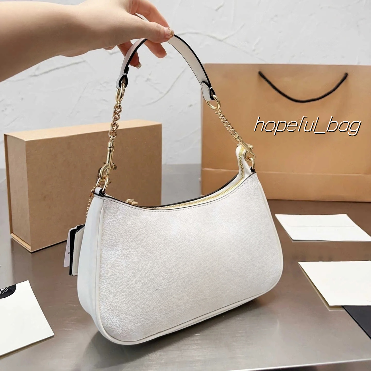 Evening Bags Designer Bag Teri Bags New Fashion Casual Versatile Women Mahjong Bag Armpit Diagonal Span Large Capacity Chain Bag Hand-Held luxury womens Leisure Bag