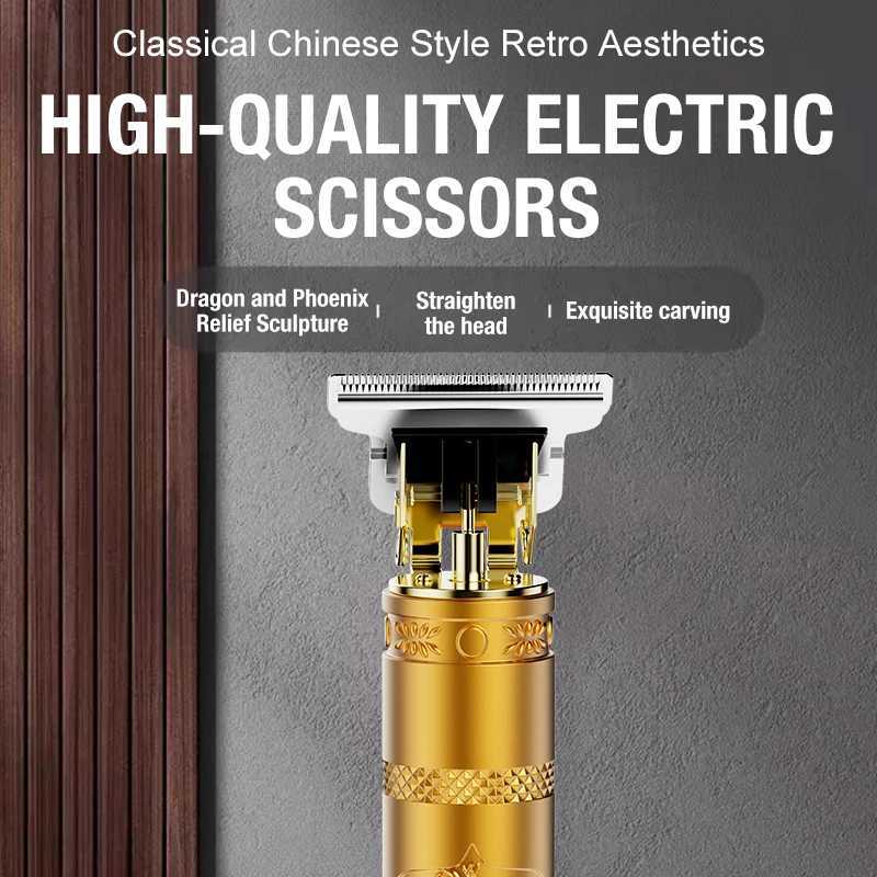 New hair clipper hair clipper electric hair clipper retro carving oil head electric push shearT251120