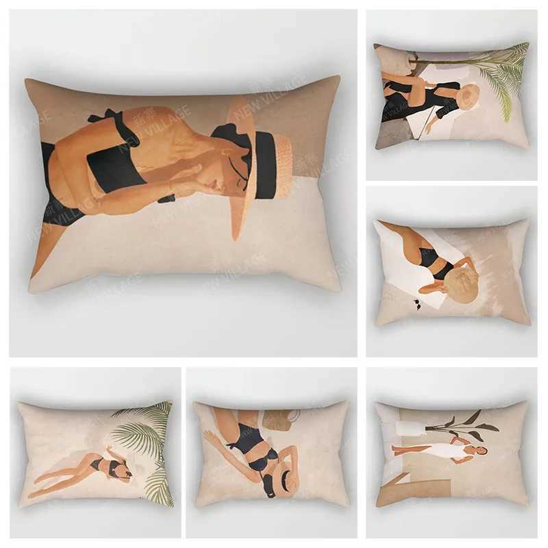 Pillow Case Nordic fall home decor 3050 throw cover sofa modern abstract geometric boho living room Cushion cover 50x70 30x50 40x60 C251120