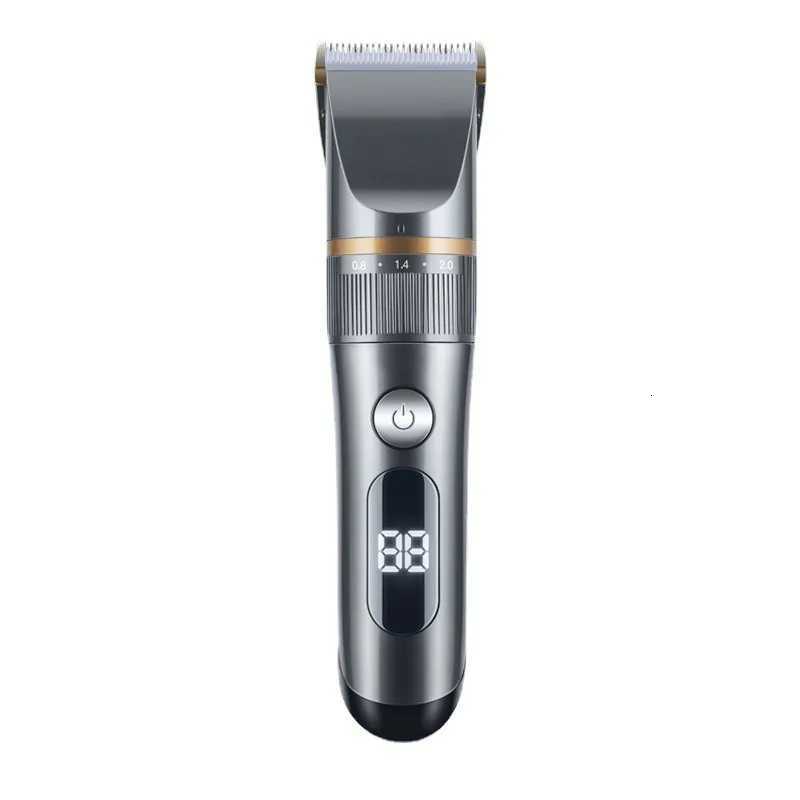 Professional Hair Clipper Set Electric Hair Trimmer with Limit Comb LED Digital Display USB Rechargeable Hair Care ToolsT251120