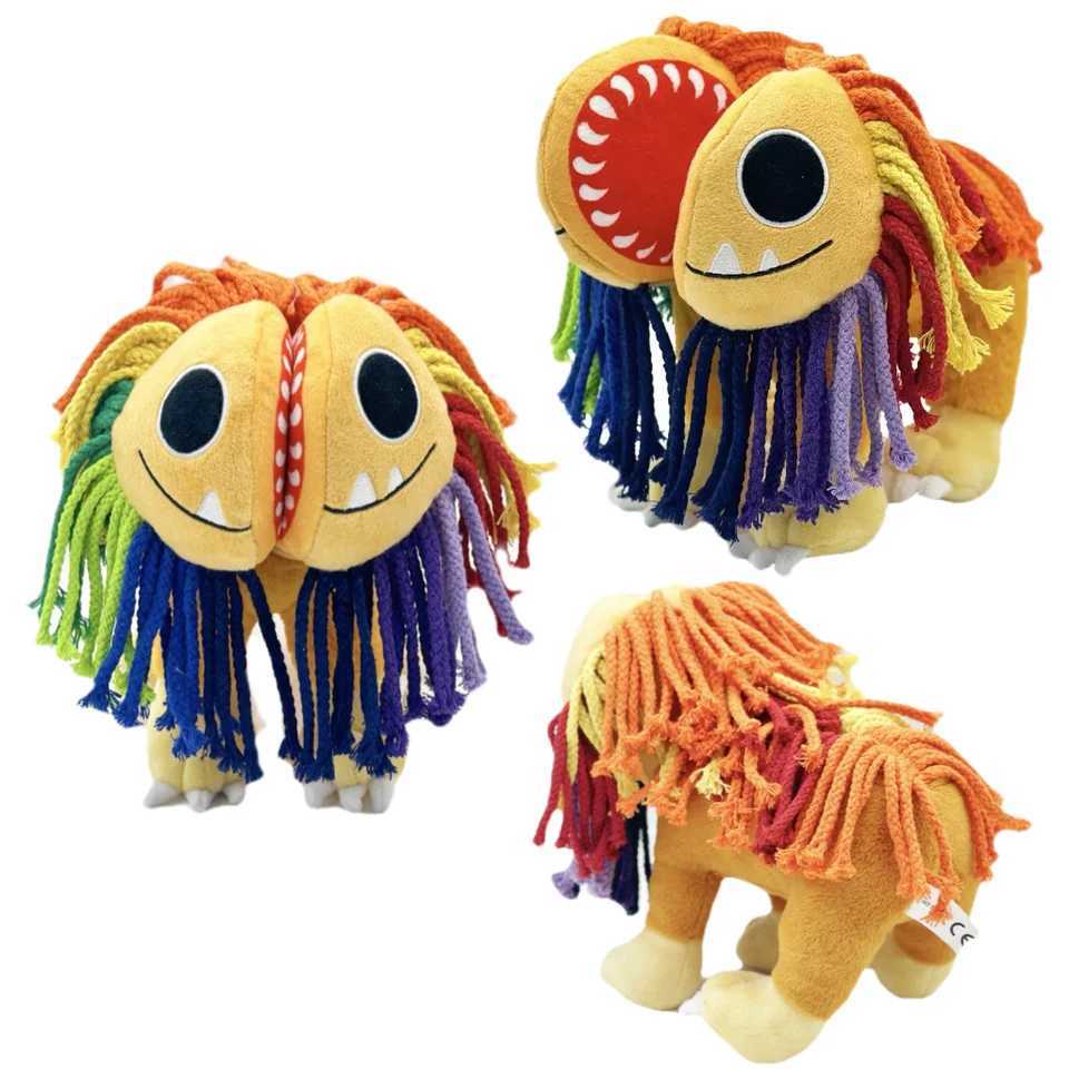 New Nightmare Critters Poppy 4 Plush Toy Doll Cartoon Soft Cute Green Dinosaur Big Lion Plush Doll Room Decoration Plush Doll G251120
