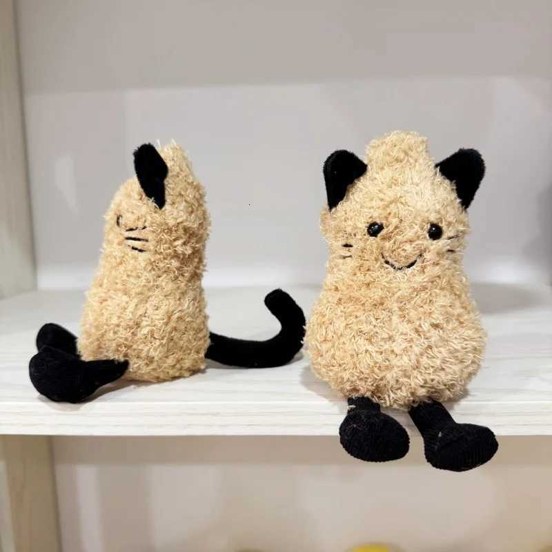 15cm Fun Halloween Small Peanut Cat Plush Toy Stuffed Cat Doll Plush Doll Living Room Decoration Pendant Girl GiftXJ251120